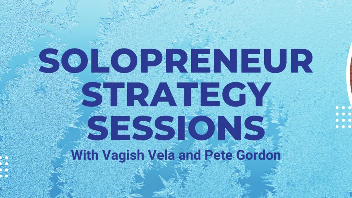 Solopreneur Strategy Sessions event artwork